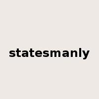 statesmanly是什么意思
