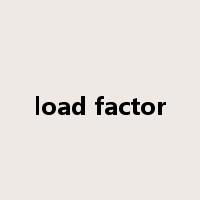 load factor是什么意思
