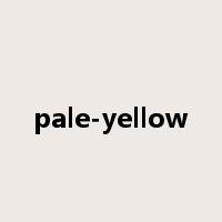 pale-yellow是什么意思