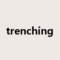 trenching是什么意思