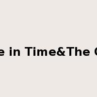 Somewhere in Time&The Old Woman是什么意思