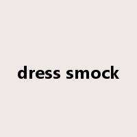 dress smock是什么意思