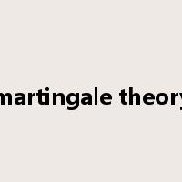 martingale theory是什么意思