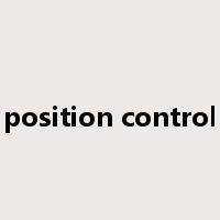 position control是什么意思