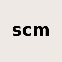 scm是什么意思