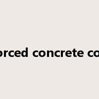 reinforced concrete column是什么意思