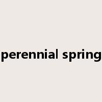 perennial spring是什么意思
