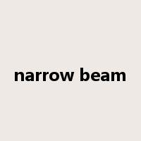 narrow beam是什么意思