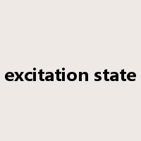 excitation state是什么意思