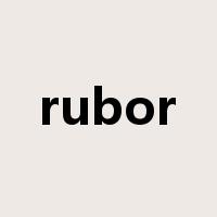 rubor是什么意思
