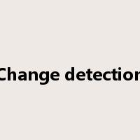 Change detection是什么意思