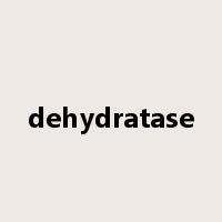 dehydratase是什么意思