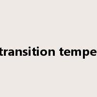 glass transition temperature是什么意思