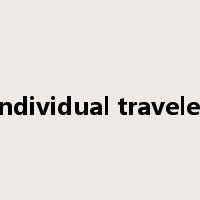 individual traveler是什么意思