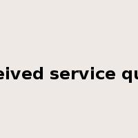 perceived service quality是什么意思