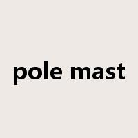 pole mast是什么意思