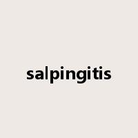 salpingitis是什么意思