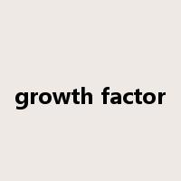 growth factor是什么意思