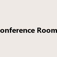 Conference Room I是什么意思