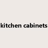 kitchen cabinets是什么意思