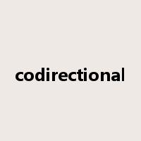codirectional是什么意思