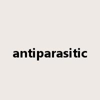antiparasitic是什么意思