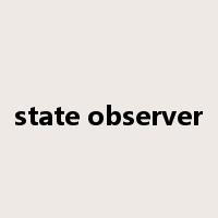 state observer是什么意思
