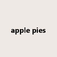 apple pies是什么意思