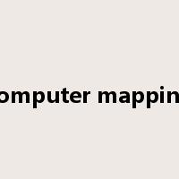 computer mapping是什么意思