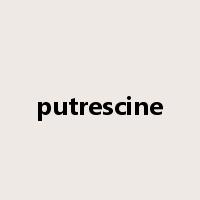 putrescine是什么意思