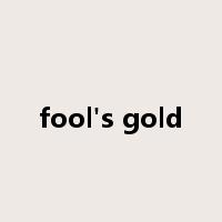 fool's gold是什么意思