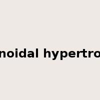adenoidal hypertrophy是什么意思