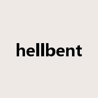 hellbent是什么意思