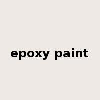 epoxy paint是什么意思