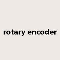 rotary encoder是什么意思