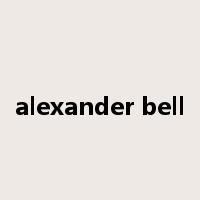 alexander bell是什么意思
