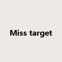 Miss target是什么意思