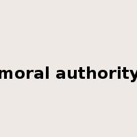 moral authority是什么意思