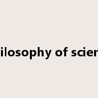 philosophy of science是什么意思