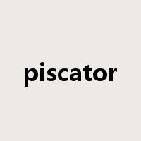 piscator是什么意思