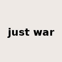 just war是什么意思