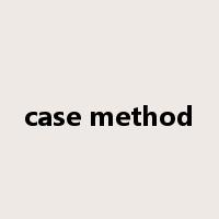 case method是什么意思