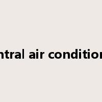 central air conditioner是什么意思
