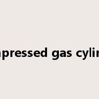 compressed gas cylinder是什么意思