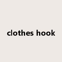 clothes hook是什么意思