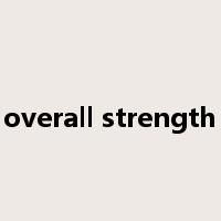 overall strength是什么意思