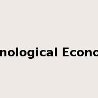 Technological Economics是什么意思