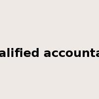 qualified accountant是什么意思