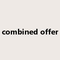 combined offer是什么意思