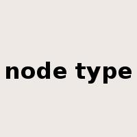 node type是什么意思